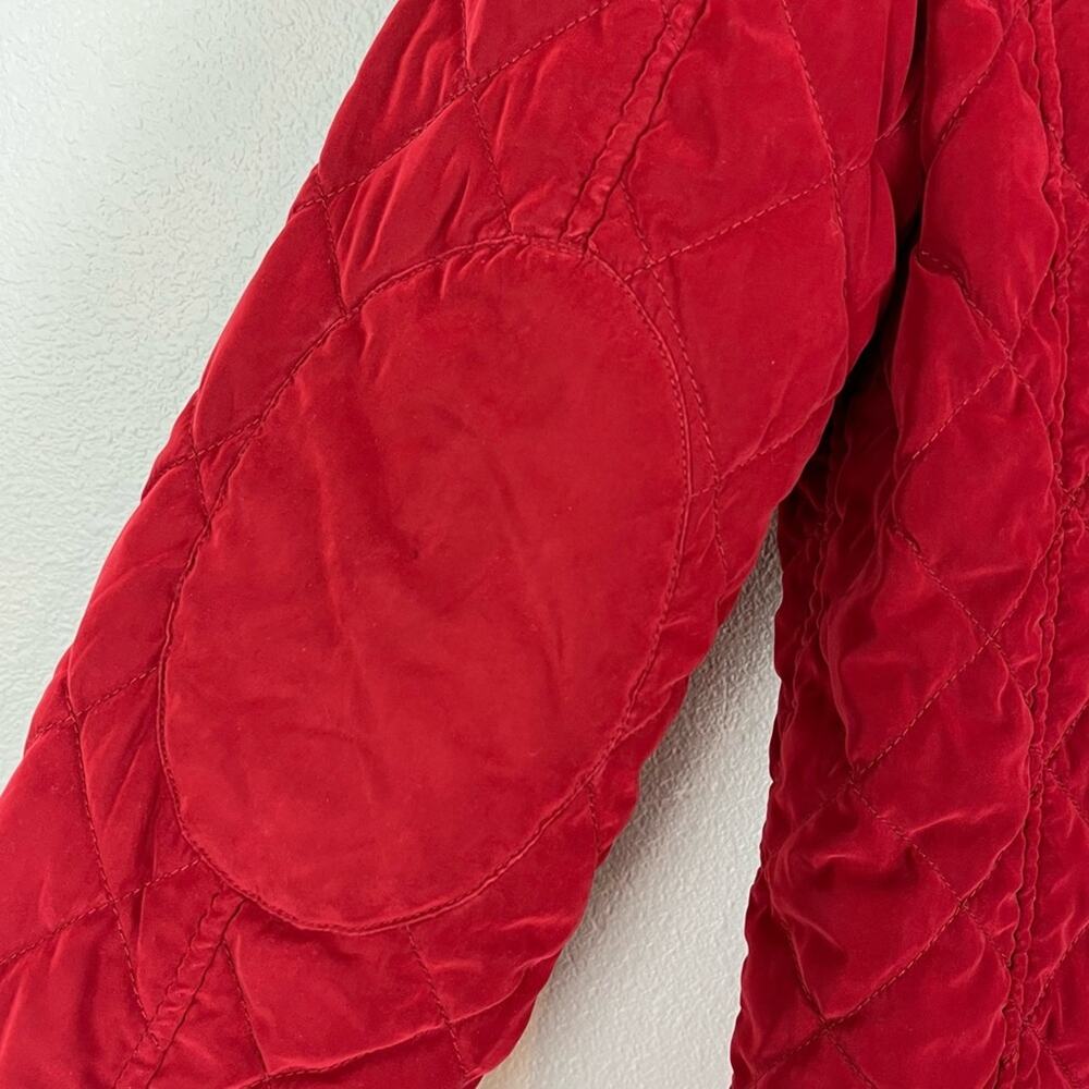 Facconable Red Quilted Jacket XS City Chic - Picture 7 of 14
